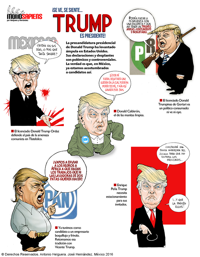 Se ve, se siente... TRUMP es presidente!. Domingo 31 de enero de 2016